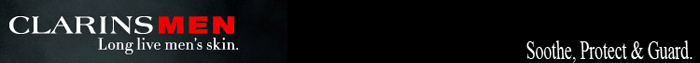 Clarins Men Banner